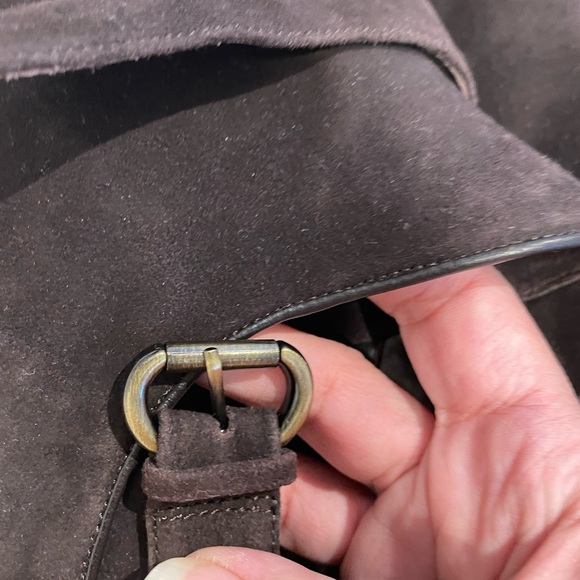 Leon Max brown suede flats Size 7.5 - Picture 6 of 12